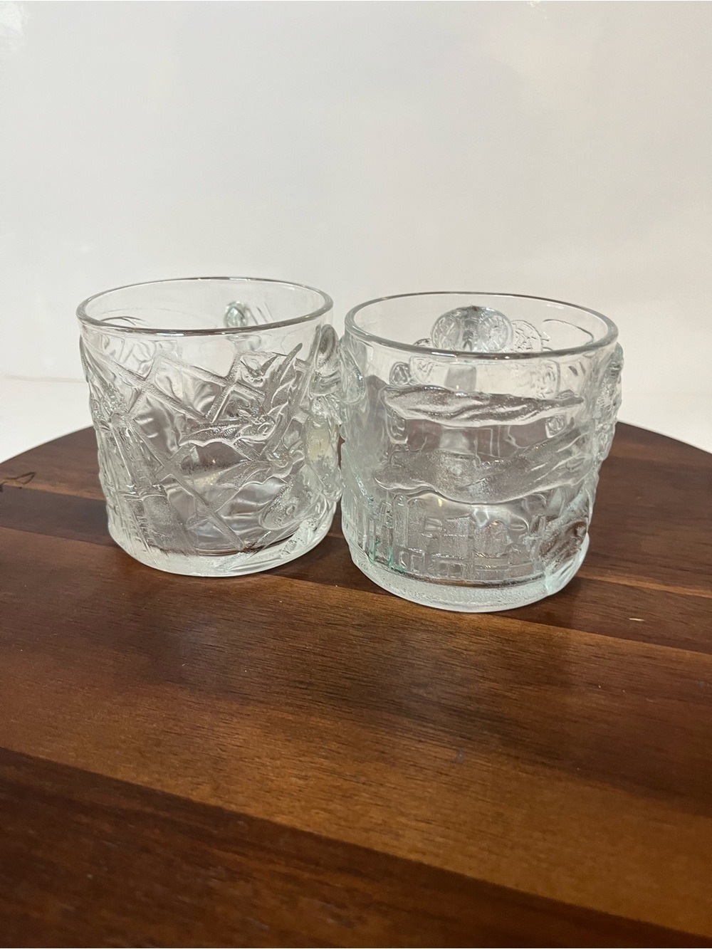 Vintage 1995 McDonald’s Batman Forever Glass Mugs Set of 2 Two-Face Riddler - Picture 3 of 7